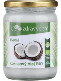 Kokosový olej BIO 450 ml - Zdravý den