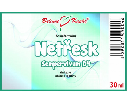 Netřesk D4 (Sempervivum) tinktura 30 ml - Bylinné Kapky
