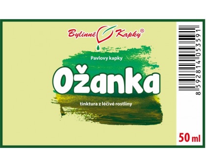 Ožanka tinktura 50 ml - Bylinné Kapky