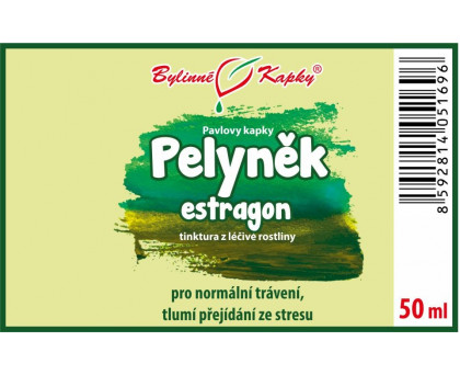 Pelyněk estragon (kozalec) tinktura 50 ml - Bylinné Kapky