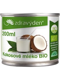 Kokosové mléko BIO 200ml - Zdravý den