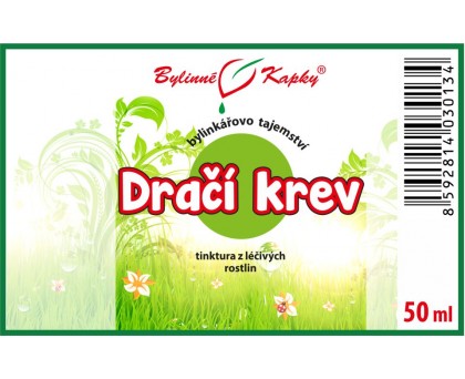 Dračí krev tinktura 50 ml - Bylinné Kapky