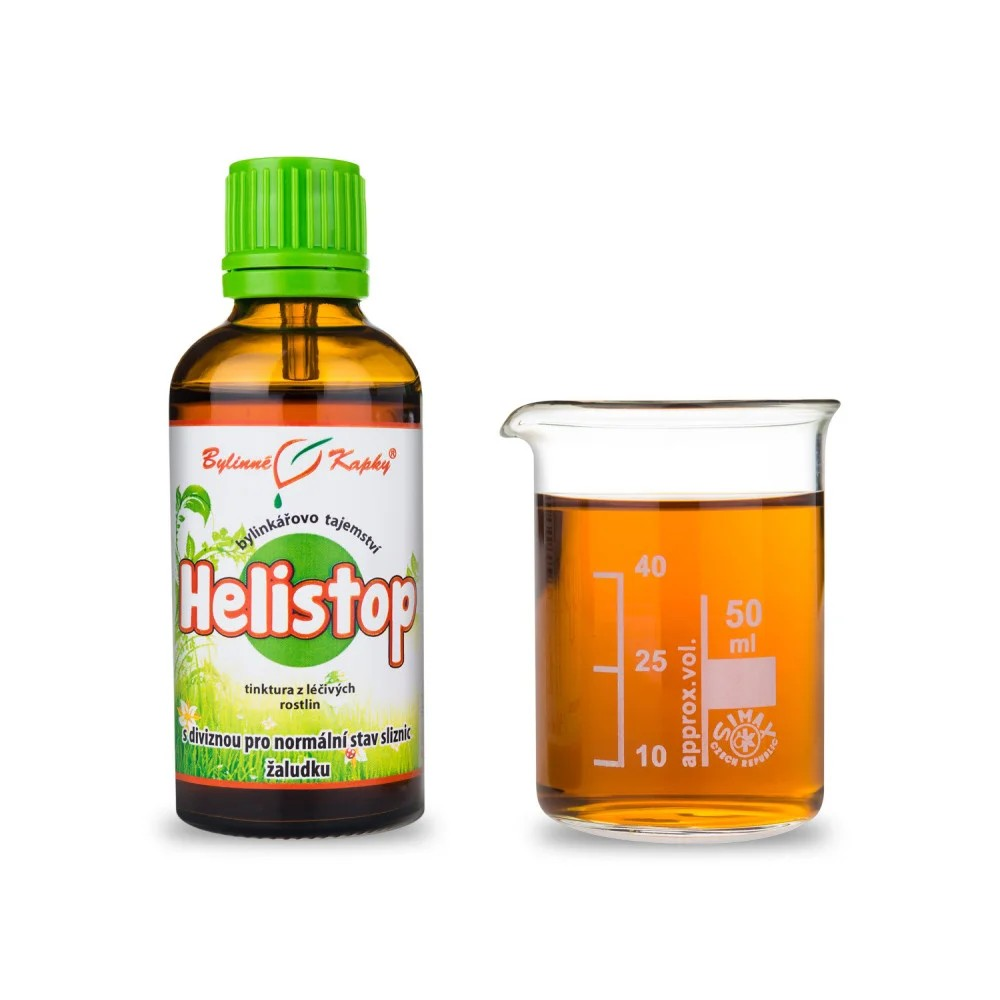 Helistop tinktura 50 ml - Bylinné Kapky