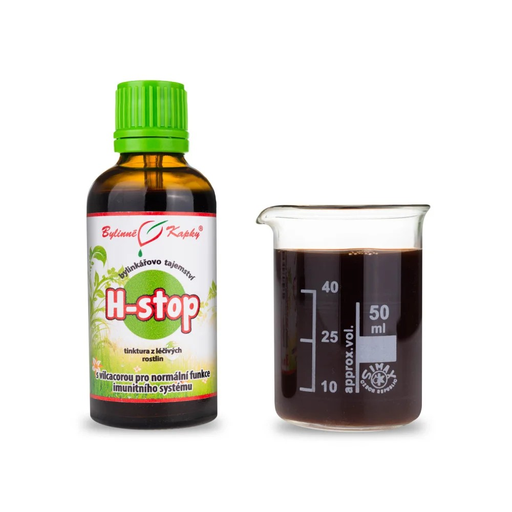 H-stop tinktura 50 ml - Bylinné Kapky