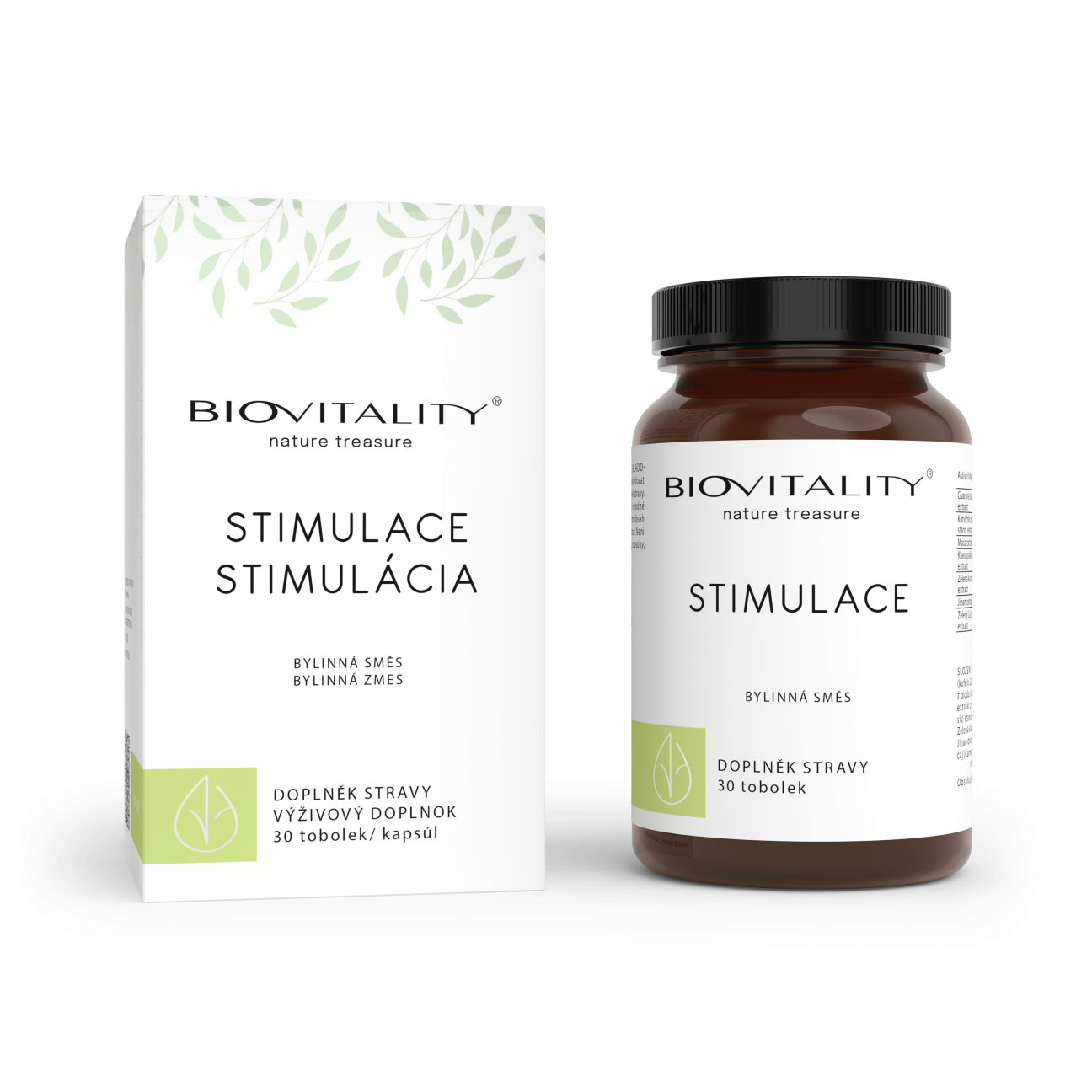 Stimulace - bylinná směs 30 tob. - Topvet