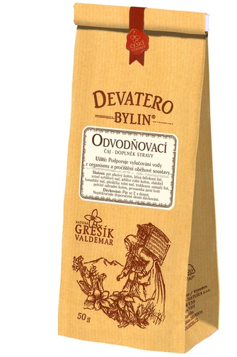 Odvodňovací 50 g sypaný čaj  Devatero bylin - Grešík