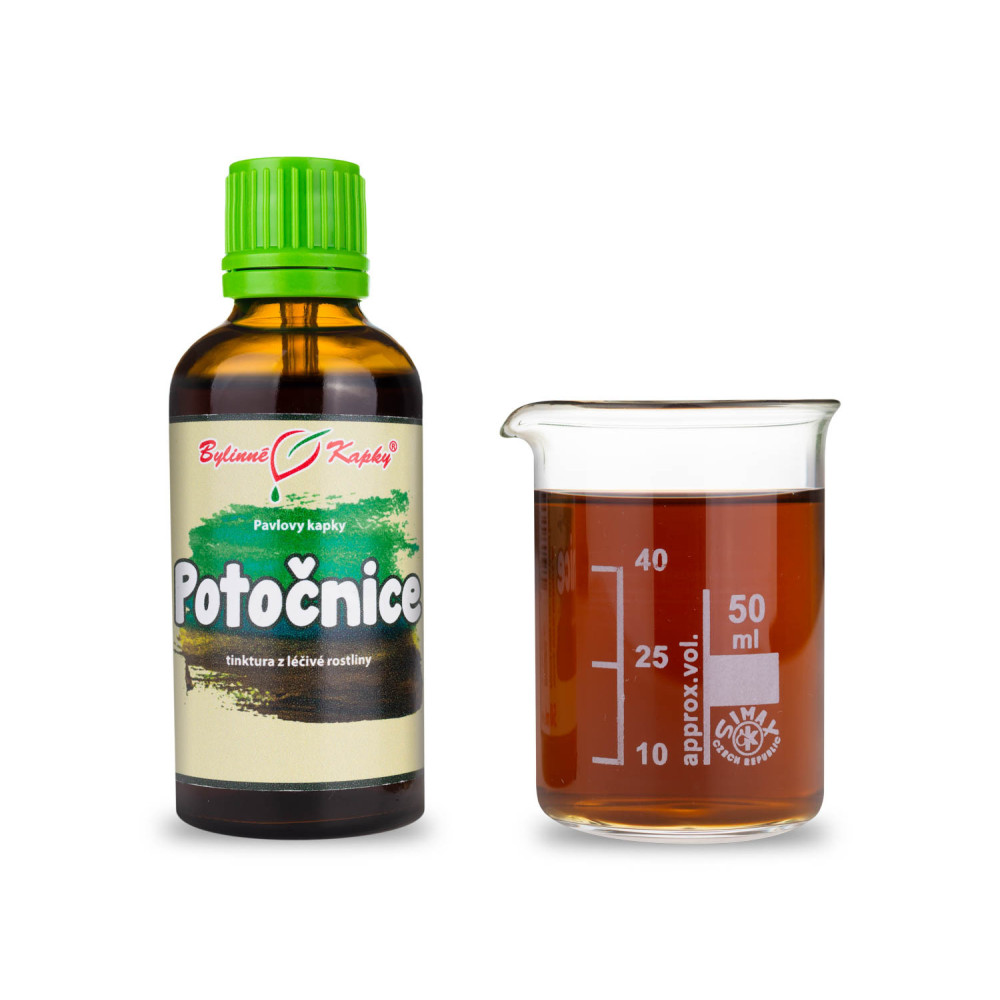 Potočnice  tinktura 50 ml - Bylinné Kapky