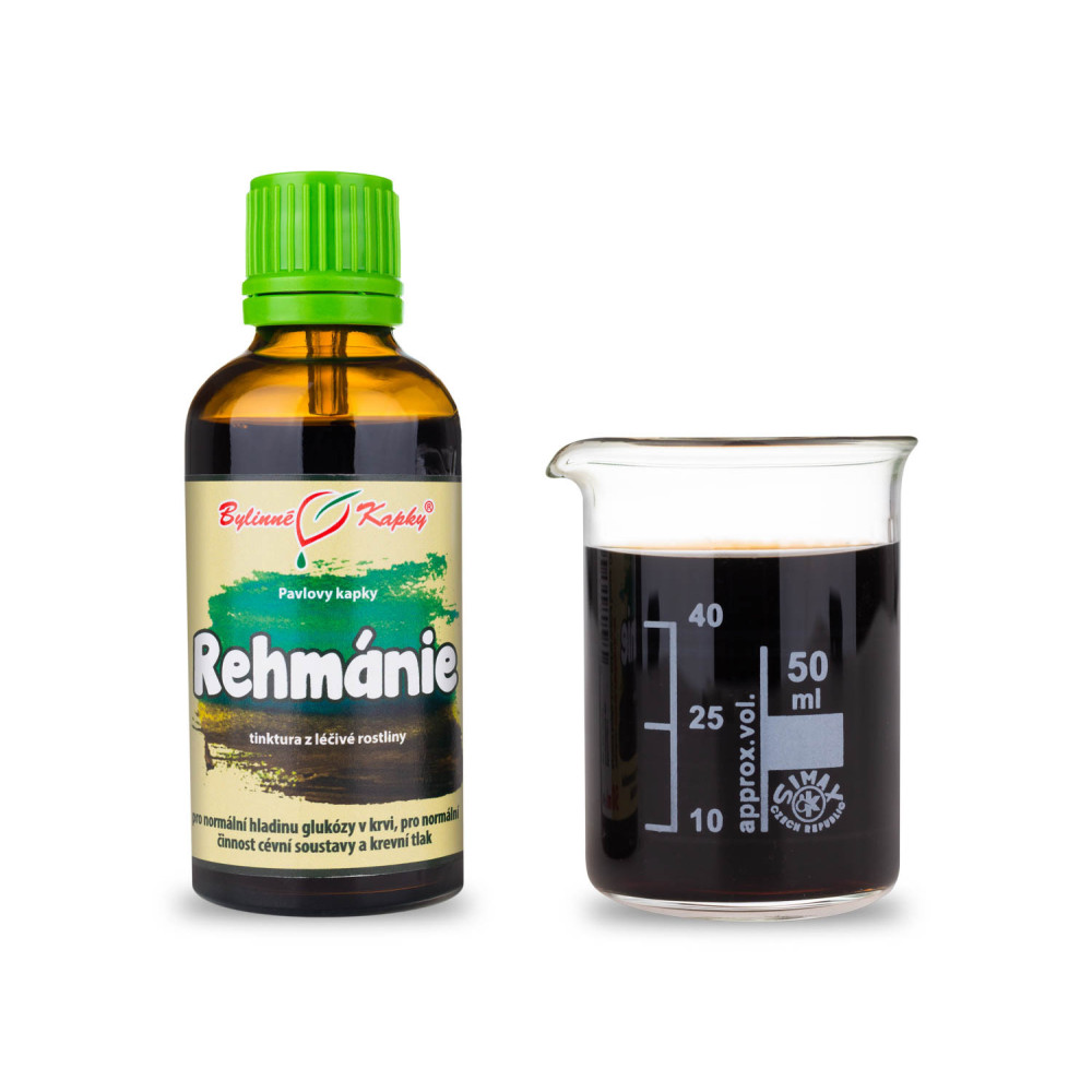 Rehmánie tinktura 50 ml - Bylinné Kapky