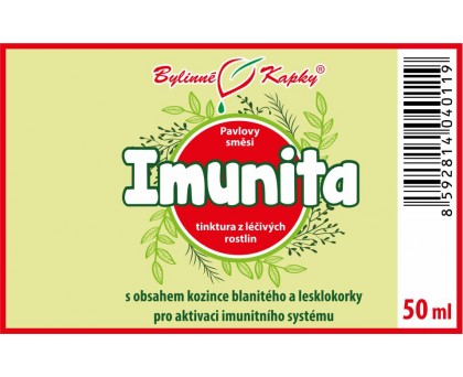 Imunita tinktura 50 ml - Bylinné Kapky