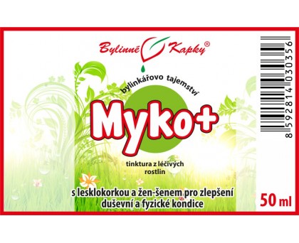 Myko+ (CFS) tinktura 50 ml - Bylinné Kapky