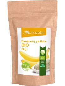 Banánový prášek BIO 60g - Zdravý den