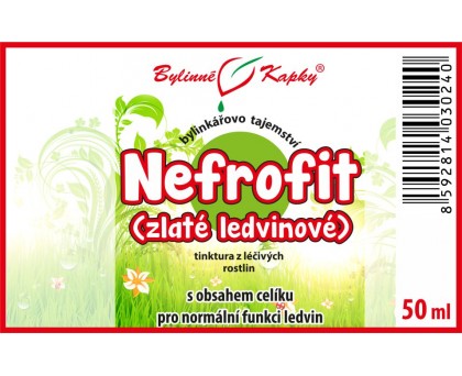 Nefrofit tinktura 50 ml - Bylinné Kapky