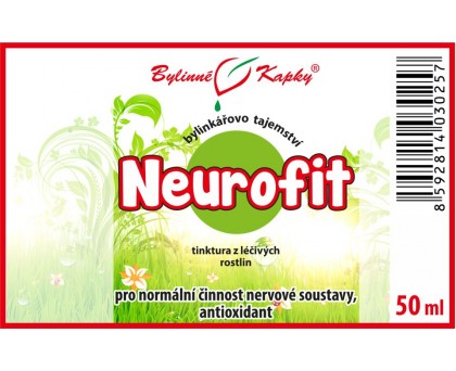 Neurofit tinktura 50 ml - Bylinné Kapky