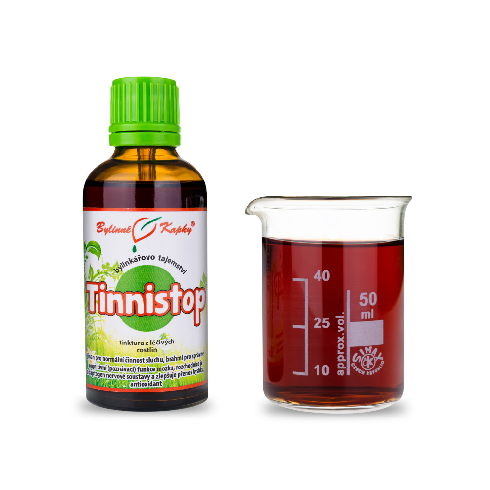 Tinnistop tinktura 50 ml - Bylinné Kapky