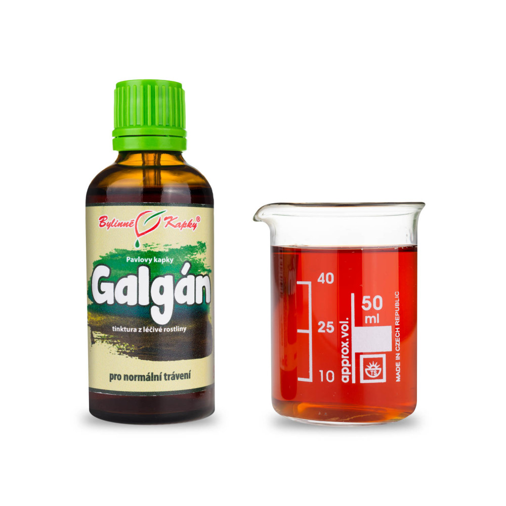 Galgán tinktura 50 ml - Bylinné Kapky