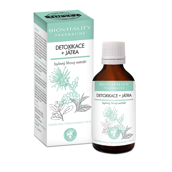 Detoxikace + Jatra kapky 50 ml - Topvet