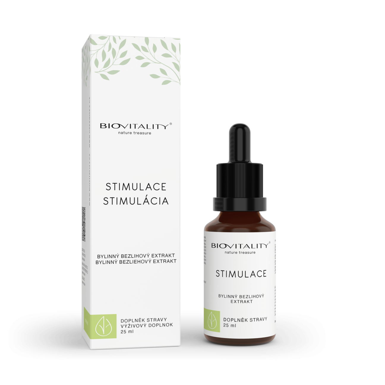 Stimulace bylinný bezlihový extrakt 25 ml - Topvet