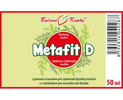 Metafit D (dna) tinktura 50 ml - Bylinné Kapky