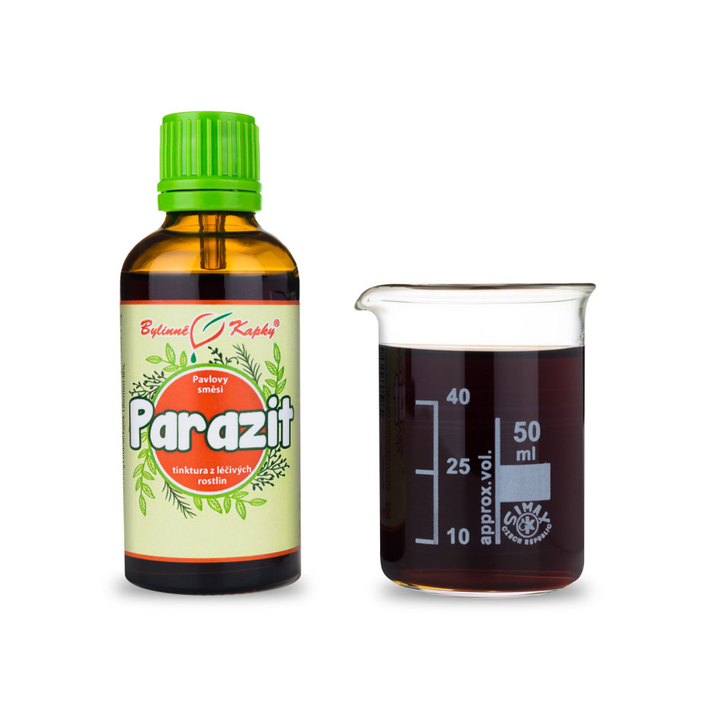 Parazit tinktura 50 ml - Bylinné Kapky