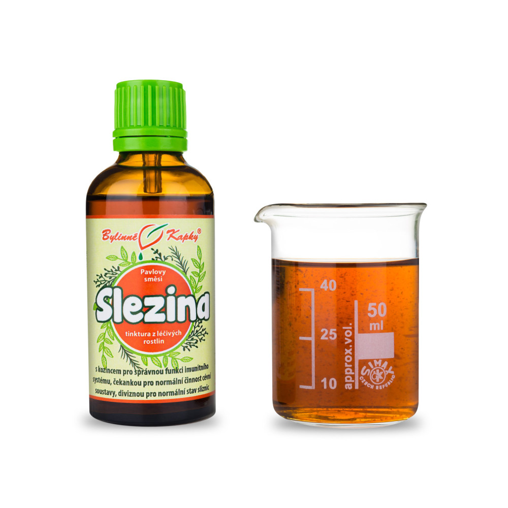 Slezina tinktura 50 ml - Bylinné Kapky