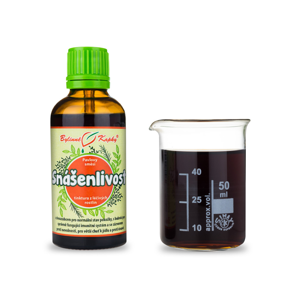 Snášenlivost tinktura 50 ml - Bylinné Kapky