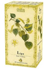 Lípa - bylinný čaj porcovaný 20 x 1,0g