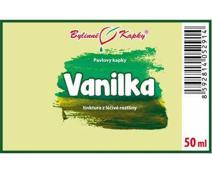 Vanilka tinktura 50 ml - Bylinné Kapky