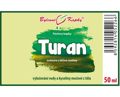 Turanka (turan) tinktura 50 ml - Bylinné Kapky