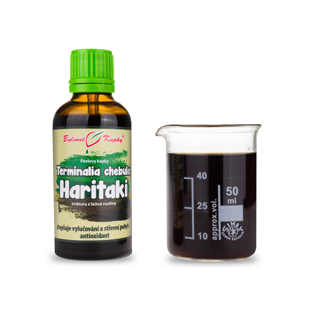Terminalia chebula (Harítakí) tinktura 50 ml - Bylinné Kapky