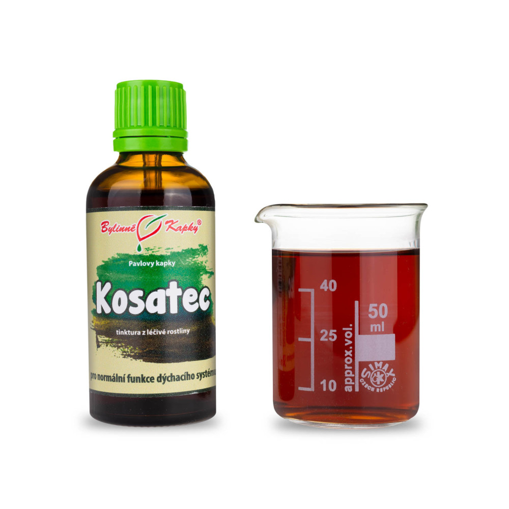 Kosatec tinktura 50 ml - Bylinné Kapky