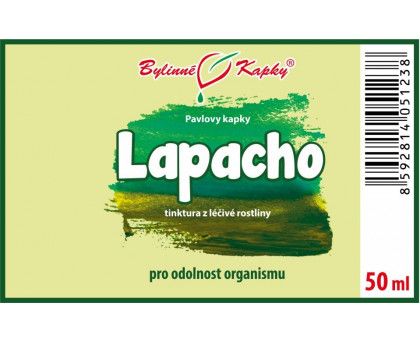 Lapacho tinktura 50 ml - Bylinné Kapky