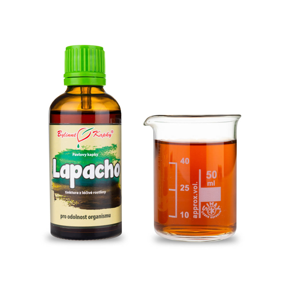 Lapacho tinktura 50 ml - Bylinné Kapky