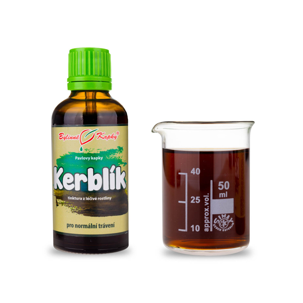 Kerblík tinktura 50 ml - Bylinné Kapky