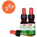 CBD Konopný olej 2% 2x 10 ml - Zelená Země