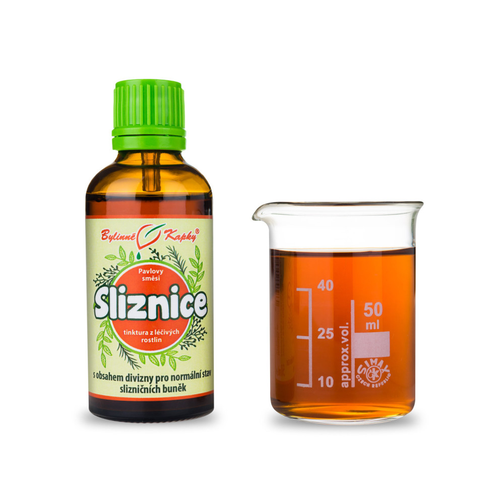 Sliznice tinktura 50 ml - Bylinné Kapky
