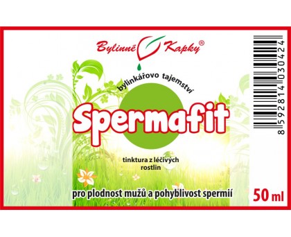 Spermafit tinktura 50 ml - Bylinné Kapky
