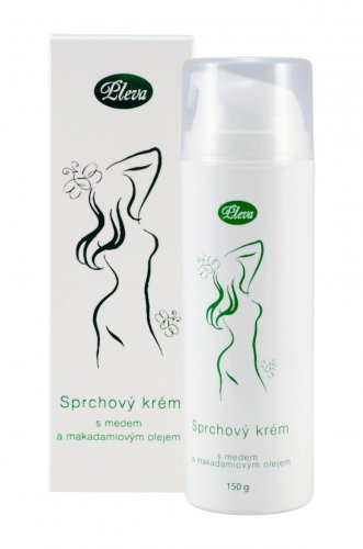 Sprchový krém s medem a makadamiovým olejem 150 g - Pleva