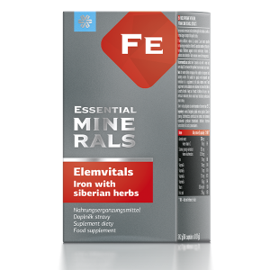 Iron with Siberian herbs 60 tabs. - Elemvitals