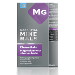 Magnesium with Siberian herbs 60 tabs. - Elemvitals