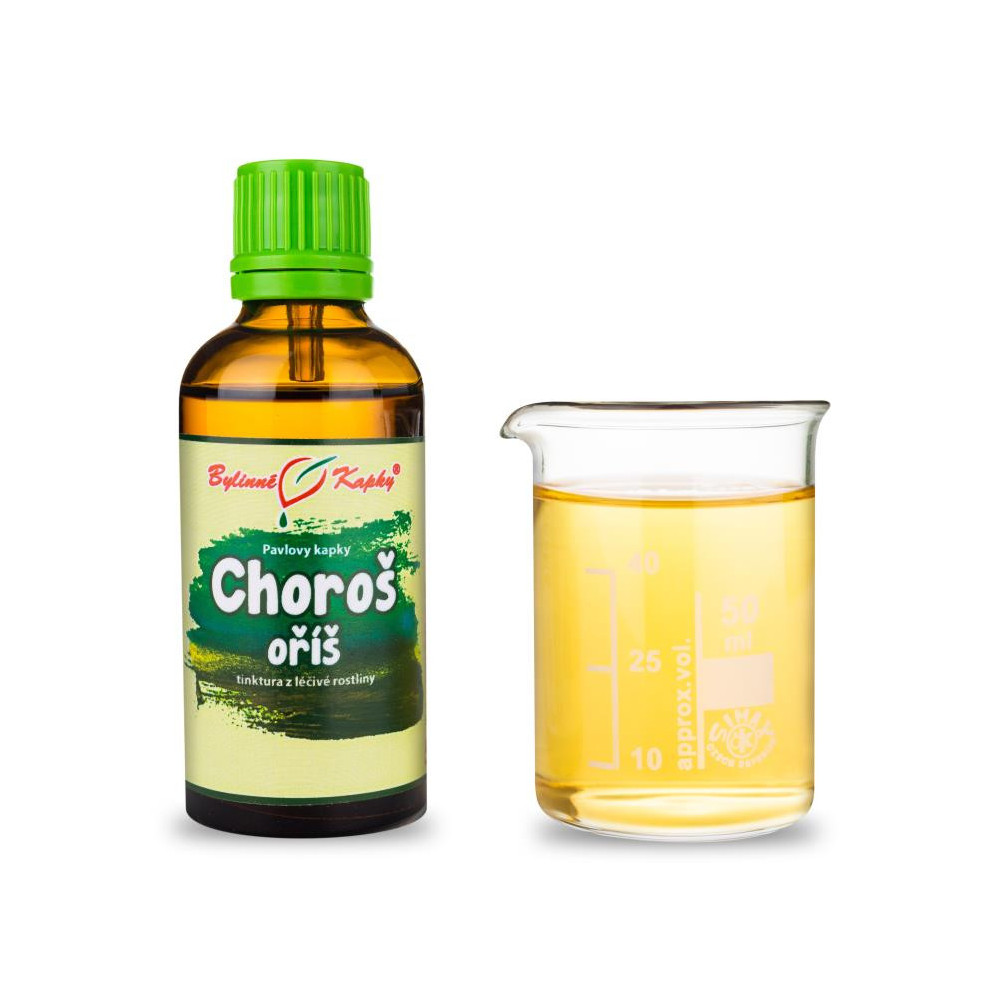 Choroš oříš tinktura 50 ml - Bylinné Kapky