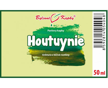 Houtuynie (Houtunie - touleň) - tinktura 50 ml - Bylinné Kapky