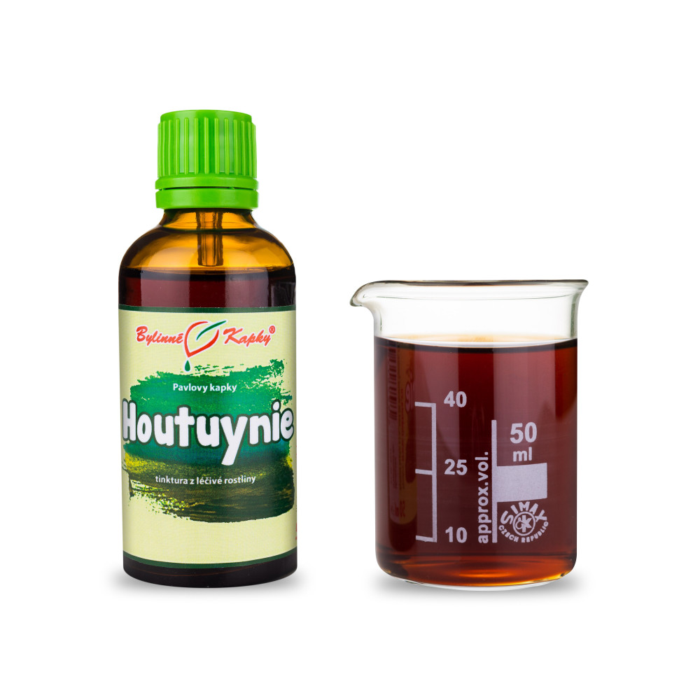 Houtuynie (Houtunie - touleň) - tinktura 50 ml - Bylinné Kapky