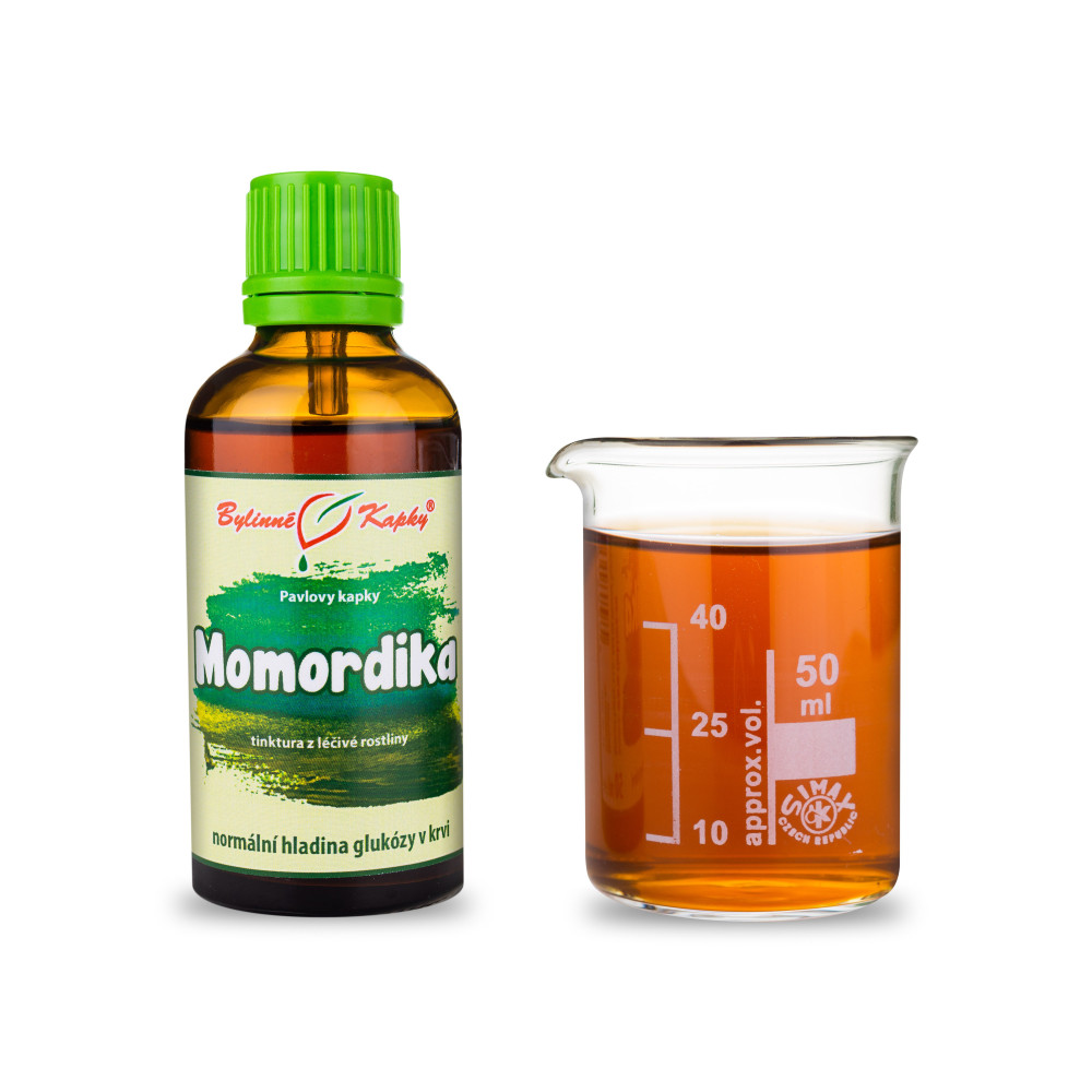Momordika (hořká okurka) tinktura 50 ml - Bylinné Kapky