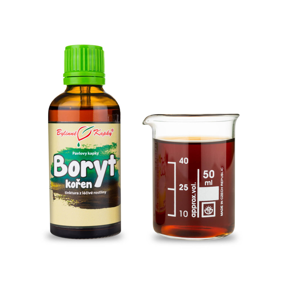 Boryt kořen tinktura 50 ml - Bylinné Kapky