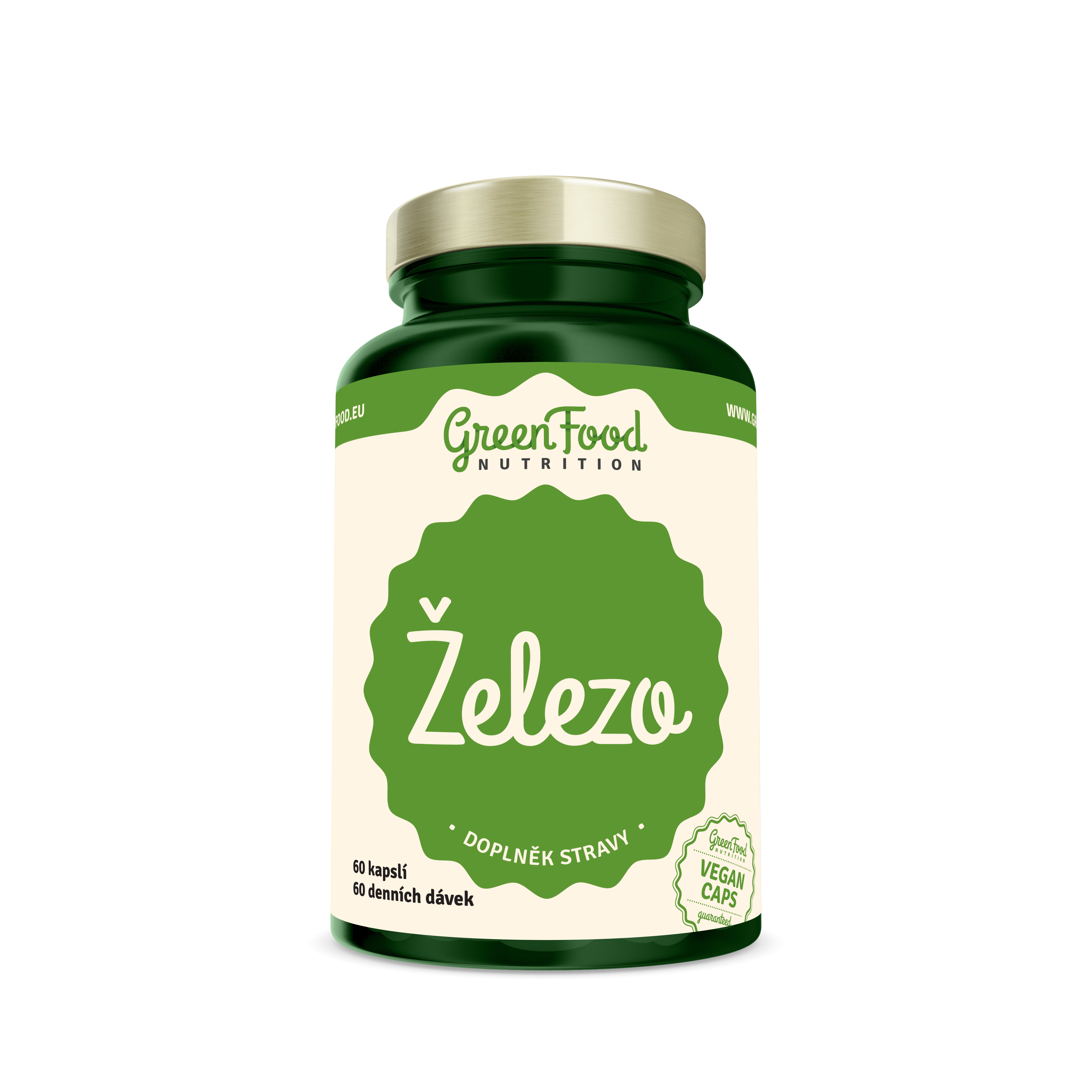 Železo 90 kapslí - GreenFood
