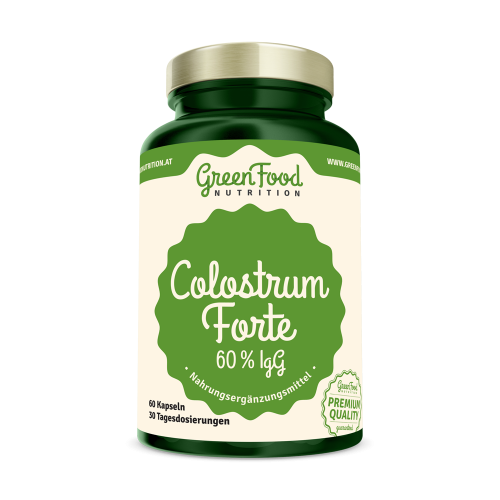 Colostrum Forte 60% IgG 60 kapslí - GreenFood