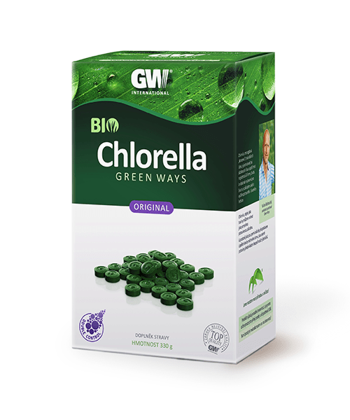 Chlorella BIO 330 g 1320 tablet (3x440) - GREEN WAYS