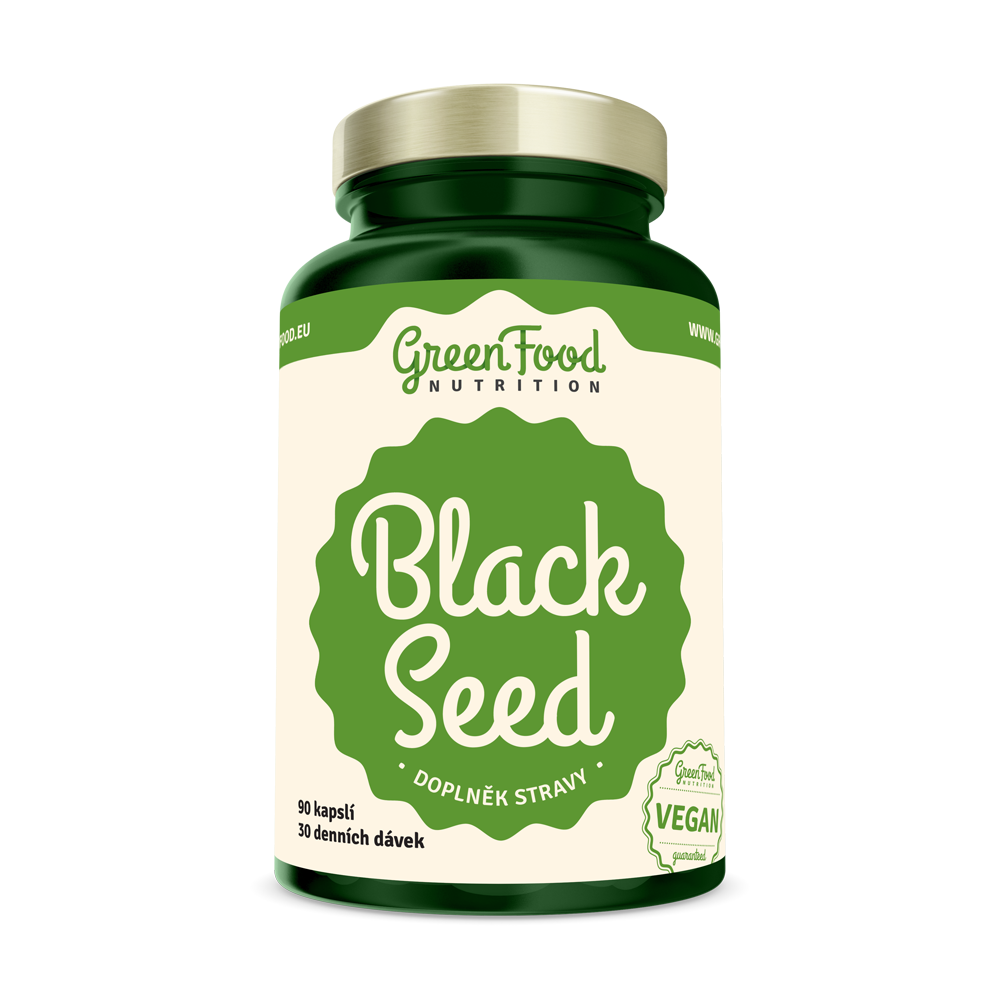 Black Seed - Černý kmín 90 kapslí - GreenFood
