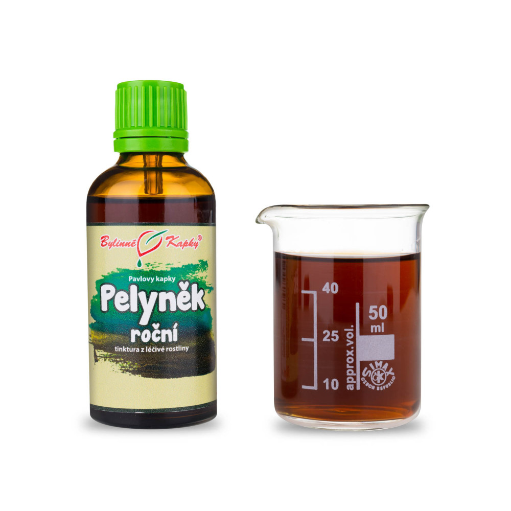 Pelyněk roční tinktura 50 ml - Bylinné Kapky 