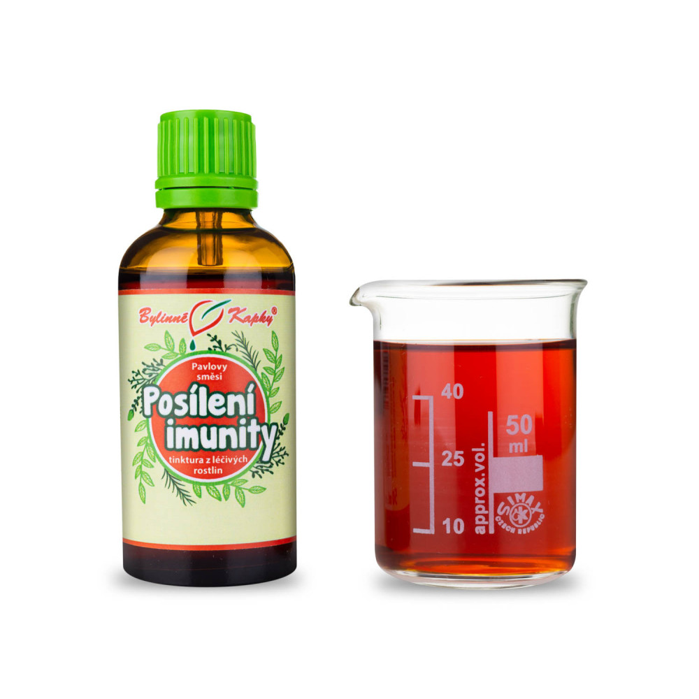 Posílení imunity (Netopýr 2) tinktura 50 ml - Bylinné Kapky